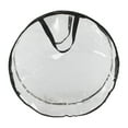 thumbnail image 1 of Abbracc Sac de Rangement pour Couronne de Noël Transparent Résistant aux Déchirures Double Fermeture Éclair PVC Rond 24 Pouces, 1 of 9