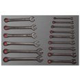 thumbnail image 1 of Juego 15 Llaves Combinadas Urrea Black Metr CH306L, 1 of 2