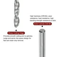 thumbnail image 4 of Uxcell 1.85mm C3/K10 Tungsten Carbide Mini Precision Straight Shank Twist Drill Bit, 4 of 5