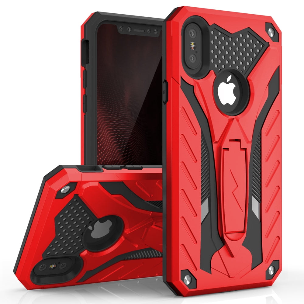 ZIZO STATIC Series for iPhone X case with Kickstand Military Grade Drop