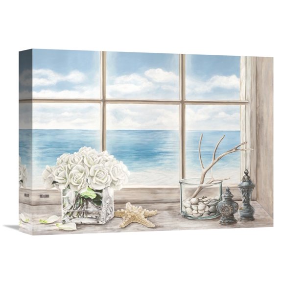 Global Gallery Remy Dellal,'Memories of the Ocean' Stretched Canvas Artwork