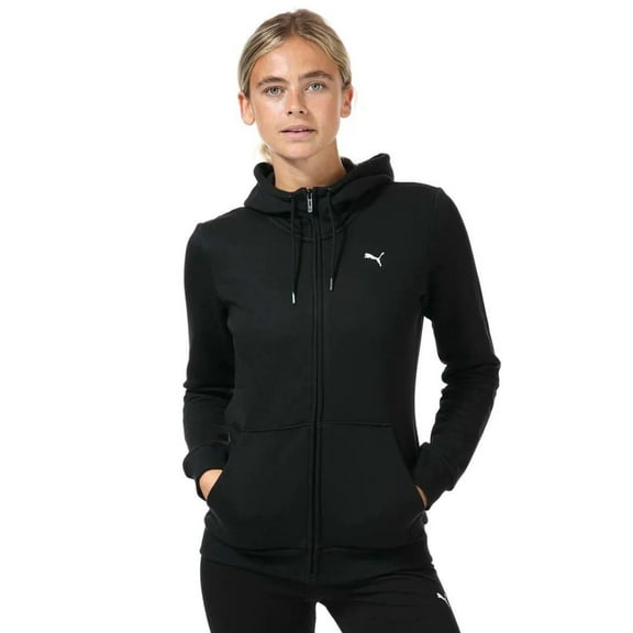 Puma Womens Essentials Full Zip Hoodie
