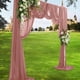 thumbnail image 2 of Tela para drapear con forma de arco de boda VACVELT, gasa rosa polvorienta, 2 unidades, 2 of 7