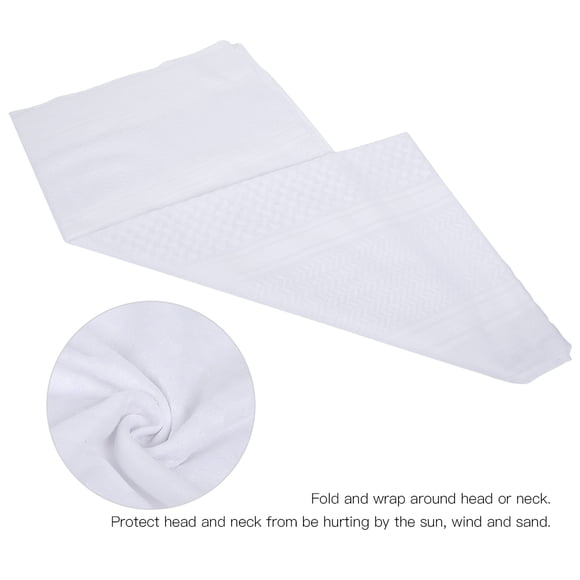 Arab Muslim Scarf Wrap/Aqel Rope Keffiyeh Kafiya Wrap Headwear For Saudi Arabia Dubai UAE Traveling