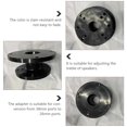 thumbnail image 2 of Universal Fit Car Speaker Spacer Plastic 2Pcs 4.52X4.52X1.97in, 2 of 8