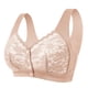 thumbnail image 2 of Karight Front Closure Bras for Women No Underwire Full Coverage Breathable Senior Bras Upgraded Push Up Padded Bralette, 2 of 5