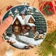 thumbnail image 4 of Fiudx Kit de Casa de Nieve Navideña, Bordado a Mano, Set Completo de Manualidades, Hilos y Agujas de Colores, Decoraciones Personalizadas, Adornos Navideños, Tamaño de 15 Cm, Idea de Regalo Única, 4 of 4