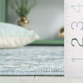 thumbnail image 6 of SAFAVIEH Orlando Jilliean Medallion Machine Washable Area Rug, Blue/Gold, 4'9" x 6'6", 6 of 12