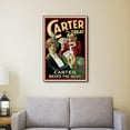 thumbnail image 2 of 24" x 36" Vintage 1922 Carter Vintage Magic Poster Wall Art, 2 of 4