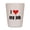 White, variant on CafePress - I Love My Job - White Shot Glass, Unique and Funny Shot Glass