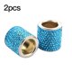 thumbnail image 2 of Kenally Anillo de diamante para asiento de coche, 2 uds., adorno para coche, cristal ostentoso, reposacabezas para asiento de coche, decoración de Automoción decorativa y accesorios lago azul NO1 Kenally VI3680-03B, 2 of 6