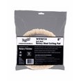 thumbnail image 1 of Meguiars Buffing Pad WRWC8 Soft Buff; Used To Remove Sanding Marks And Severe Defects; Natural Wool; 8 Inch Diameter; Hook And Loop Attachment; Single, 1 of 4