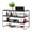 Black Color, variant on YOYTOO Desk Shelf Organizer, 3 Tier Desktop Organizers Storage Shelves Tabletop Bookshelf for Home Office, White