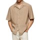thumbnail image 1 of Men's Shirt Super Light Short Sleeve Casual Men's Wear 4XL, 1 of 4