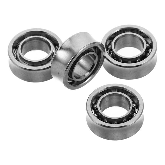 PAMINGONO 4Pcs Silver Steel Yoyo Bearings High Precision for Competitive Performers and Tricks