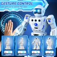 thumbnail image 3 of Robot de juguete BAZOLOTA para niños de 3 a 5 años con mando a distancia programable, 3 of 9