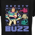 thumbnail image 3 of Toy Story 5 - Deputy Buzz - Women's Short Sleeve Graphic T-Shirt, 3 of 5