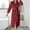 Wine, variant on Ihph7 Fluffy Robe Plush Robes for Women Long Robes for Women Fluffy Bathrobe Fuzzy Robe Hotel Robe Long Sleeve Robes for Women Towel Robe White L