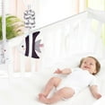 thumbnail image 5 of EIMELI Baby Rattles Stroller Hanging Soft Plush Toy Mobile Bed Black White Cute Animal Baby Crib Hanging Ball Toys For Baby 0-18 months old, 5 of 6