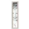 thumbnail image 2 of ArtToFrames 5" x 25" Slanted Lip White Picture Frame, 5x25 inch White Wood Poster Frame (WOM-4825),  Pack, 2 of 7