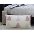 thumbnail image 2 of 24" x 14" Contemporary Christmas Decorative Throw Pillow, Multicolor, Landscape & Nature, 2 of 3
