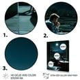 thumbnail image 3 of Designart "By Edward Masterpiece Nighthawks wall art I" Masterpiece Floater Framed Wall Art Living Room, 3 of 7