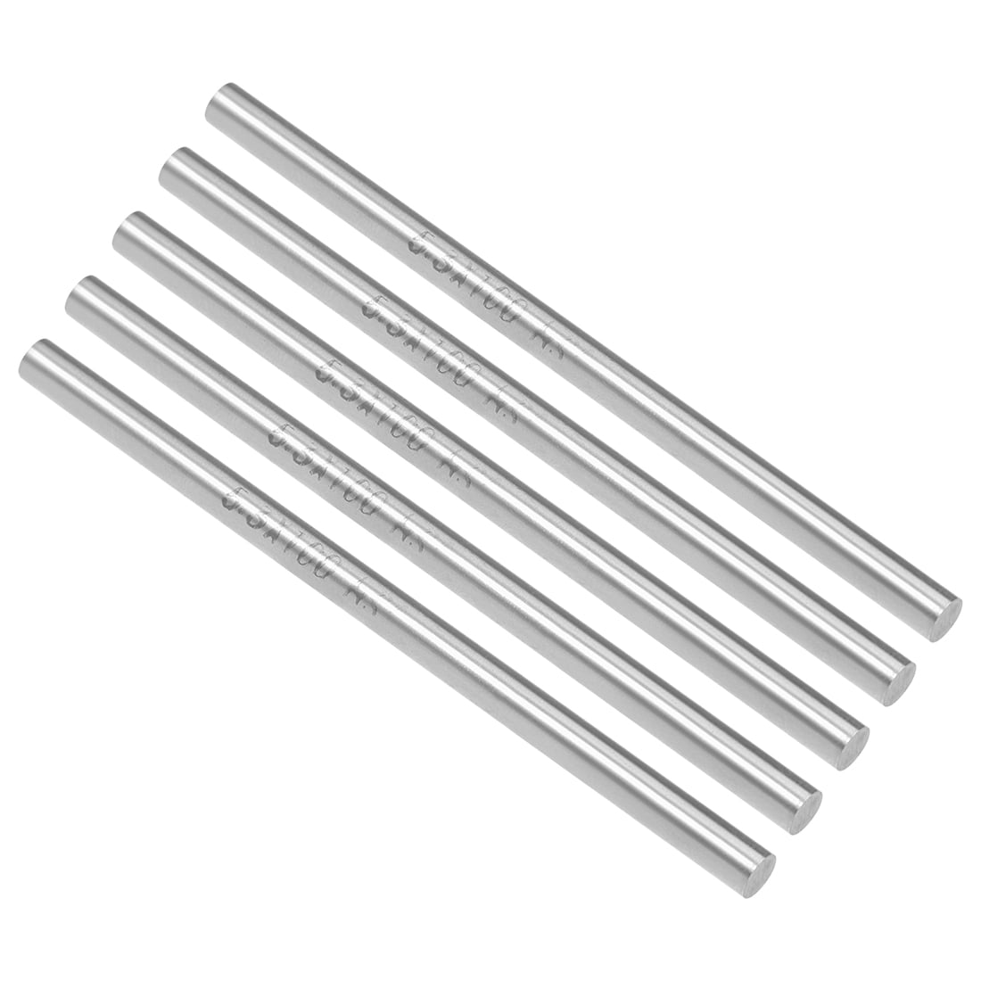 Lot De 5 Barres Rondes En Acier Rapide HSS – Diamètre 4,8 Mm, Longueur 100 Mm, Pour Tournage, Fraisage, DIY