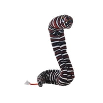 Wild Republic Coilkins Moray Eel Zebra, Stuffed Animal, 12 Inches, Plush Toy, Fill is Spun Recycled Water Bottles