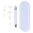 thumbnail image 2 of USB Charging Point Drill Pen, Embroidery Point Drill Tool 2 Lighting Modes Drill Pen USB Chargable Exquisite Appearance  For Nail Art For Cross Stitch Applique Purple, 2 of 8