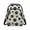 Black Dog Paw Prints, variant on Geometric Triangle Decoration Lightweight Cross Body Bag for Travel Casual Shopping, Polyester Secure Zipper Closure Sling Bag