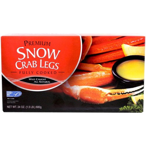 walmart seafood fz snow crab 1 5 lb walmart com walmart seafood