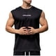thumbnail image 1 of Camiseta de tirantes de cuello redondo para hombre, informal, sin mangas, de verano, para fitness y deportes, cómoda, de poliéster., 1 of 4