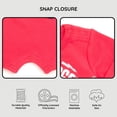 thumbnail image 6 of Disney Pixar Cars Romper and Reversible Sun Hat Set Lightning McQueen Red, 6 of 9