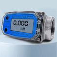 thumbnail image 2 of Medidor de Flujo de Turbina Digital de 2 Piezas Medidor de Flujo de Combustible de 1 Pulgada Medidor de Flujo de Combustible de GasóLeo Medidor de Flujo de Agua para Medir Gasolina, 2 of 8