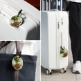 thumbnail image 6 of Coconut Jujube Tree&Eid Cannon 2Pcs PU Leather Round Luggage Tags with Privacy Cover and Name ID Tag for Suitcase, Handbags, Backpacks, School Bags, 6 of 6
