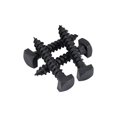 thumbnail image 4 of Tornillos De Tracción Cuadrados Rústicos Con Revestimiento Resistente A La Intemperie Ruspert, Pernos De Tracción Exteriores Negros De 1/4 X 1 1/2 Pulgadas (Paquete De 25), 4 of 4