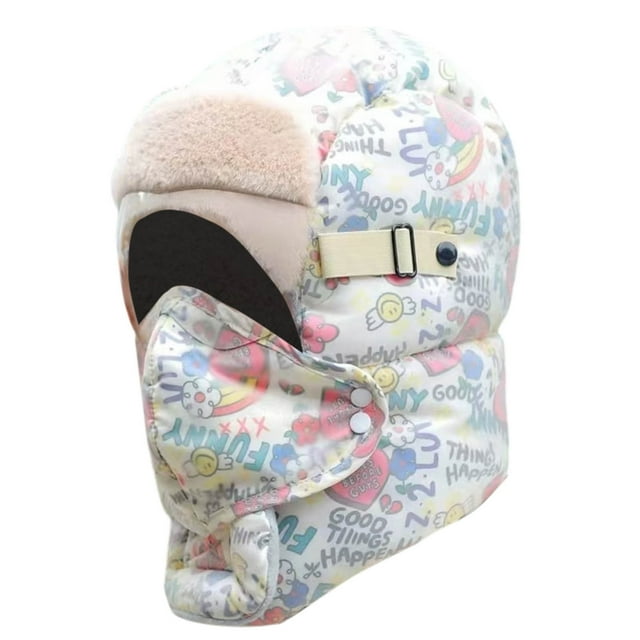Winter Sports 2 In 1 Windproof Full Cover Eye Hat for Outdoor Riding and Winter Exploration