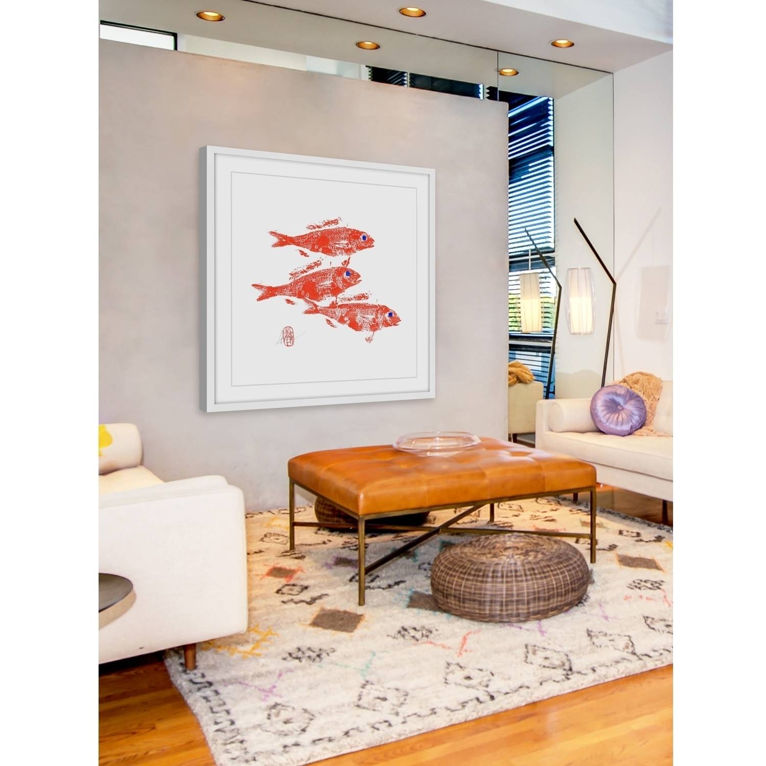 "Three Is Better than One" Framed Painting Print