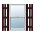 thumbnail image 4 of 12"W x 67"H Lifetime Vinyl, Standard Three Board Spaced, Board-n-Batten Shutters, w/Installation Shutter-Lok's & Matching Screws (Per Pair), Classic Blue, 4 of 8