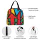 thumbnail image 4 of Easygdp Colorful Arrow Graffiti Pattern Bolsa Térmica Premium - Tela Oxford Impermeable, Gran Capacidad, Bolsillo Frontal, Unisex para Trabajo, Escuela, Actividades al Aire Libre y Picnics, 4 of 8