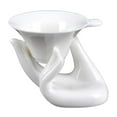 thumbnail image 2 of GROWTH TANK 4X Guanyin Buddha Hand Holder Ceramic Tea Infuser Kung Fu Tea Gift for Ceremony, 2 of 8