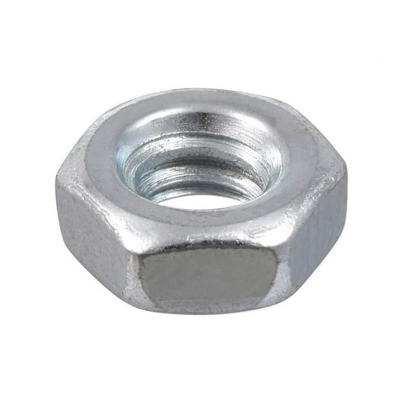 100 Pack 10-24 Zinc Plated Steel Machine Screw Hex Nut, Each