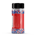thumbnail image 3 of Unpretentious Red, White & Blue Sprinkles 1 Cup, Patriotic Jimmies, Decorative Dessert Topping, 3 of 6