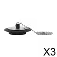 thumbnail image 1 of Tapones para Bañera Macarena Con Cadena Paquete de 3, 1 of 8