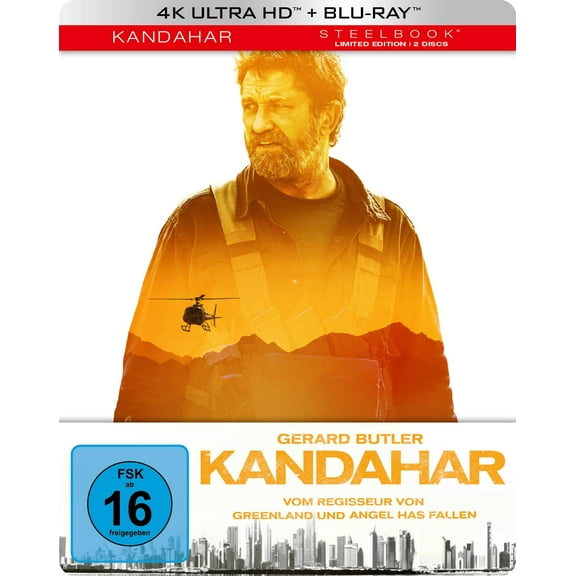 Kandahar - Steelbook (4K Ultra HD) ( Blu-ray) (4K Ultra HD) Gerard Butler Bahador Foladi