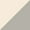 Gray/Cream, variant on Happimess Harper Modern 4.13-Gallon 2-Tone Faux Wicker Cylinder Outdoor Trash Can, Black/Cream, HPM1101D