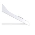 thumbnail image 3 of NAHANCO 17" Wooden Suit Hanger, Whitewash (Pack of 100), 3 of 6