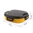 thumbnail image 3 of 304 Stainless Steel Lunch Box Portable 3 Compartment Bento Box Heat Resistant, 3 of 6