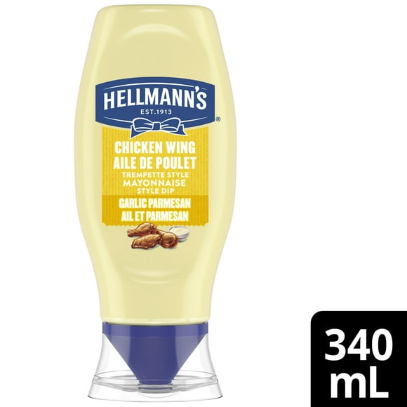 Hellmann’s Garlic Parmesan Chicken Wing Mayonnaise Style Dip 340ml, TBD