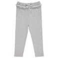 thumbnail image 4 of Cudlie 5-Pack Toddler Girls' Jogger Pants, Active Fashion Sweatpants -Soft Cotton Blend, Ruffle Waist, Sizes 3M–4T, 4 of 6